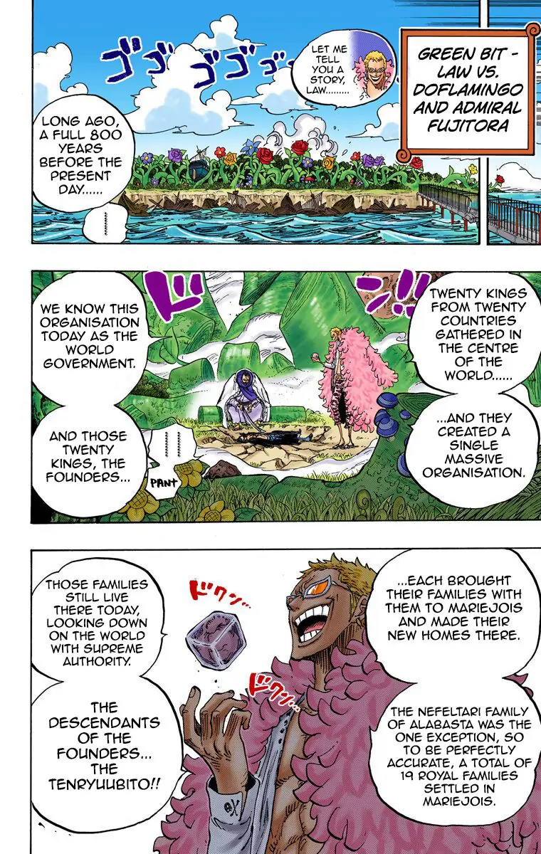 One Piece Digital Colored Chapter 722 image 23